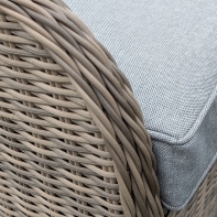 Rengard AMY Rattan Bistro Set with Small Coffee Table - Image 2