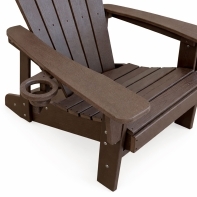 Rengard ADIRONDACK Garden Armchair with a Pull-Out Cupholder - Image 5