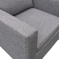 LAUREN Fabric Lounge Set with Large Coffee Table - Image 5