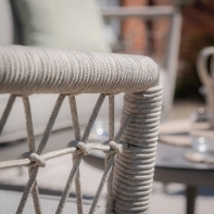 WALTZ Rope Weave 2 Seat Sofa Set - Cool Linen - Image 3