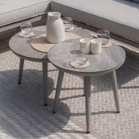 WALTZ Rope Weave 2 Seat Sofa Set - Cool Linen - Image 4
