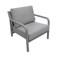 Rengard MIAMI Aluminium & Rope Sofa Lounge Set with 2 Armchairs and 2 Coffee Tables - Image 2