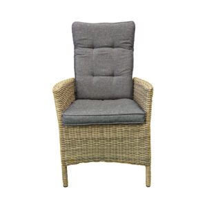 Rengard ABBEY Rattan Reclining Armchair with Removable Cushions