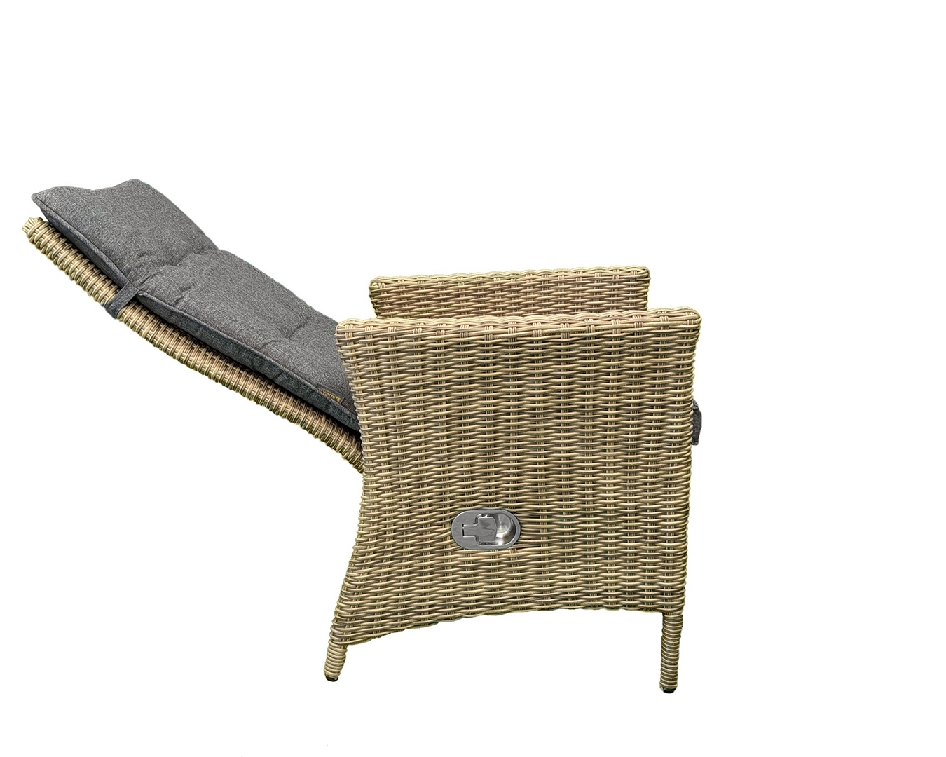 Rengard ABBEY Rattan Reclining Armchair with Removable Cushions - Image 4