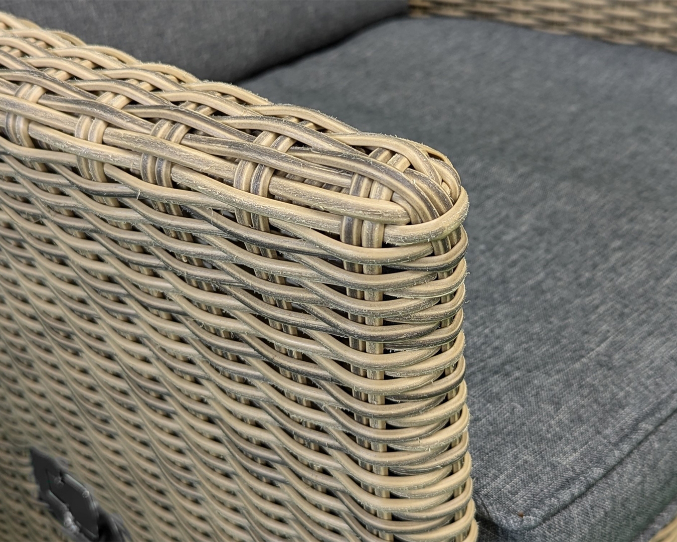 Rengard ABBEY Rattan Reclining Armchair with Removable Cushions - Image 5