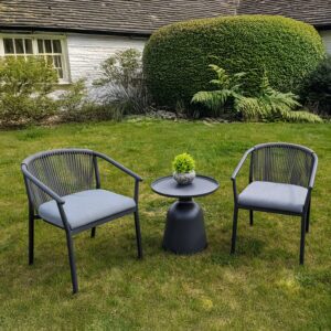 Rengard OLIVER Aluminium Outdoor & Garden Bistro Set