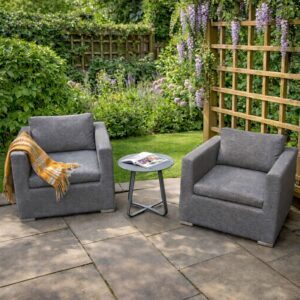 Rengard LAUREN Fabric Lounge Set with Small Coffee Table