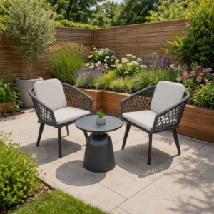 rengard waltz dark garden patio and balcony bistro set