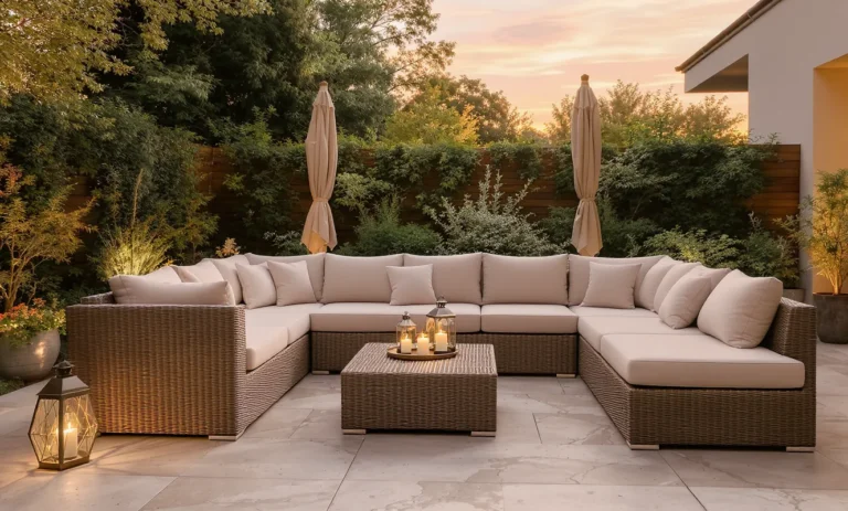 Patio Sets Guide: Rattan Modular Sofa Inspiration for UK Gardens