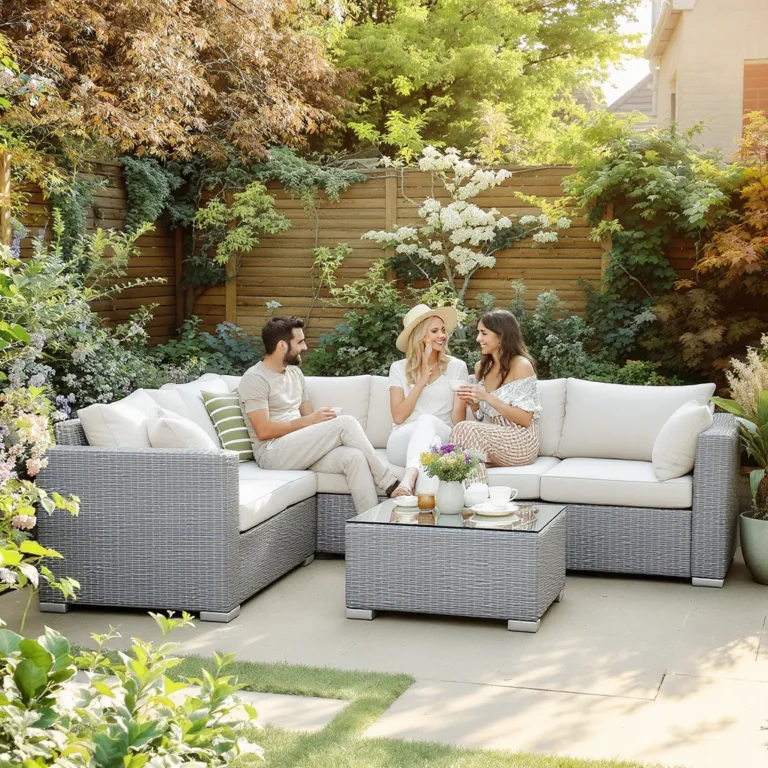 Patio Sets: Stylish Rattan Modular Sofa Designs