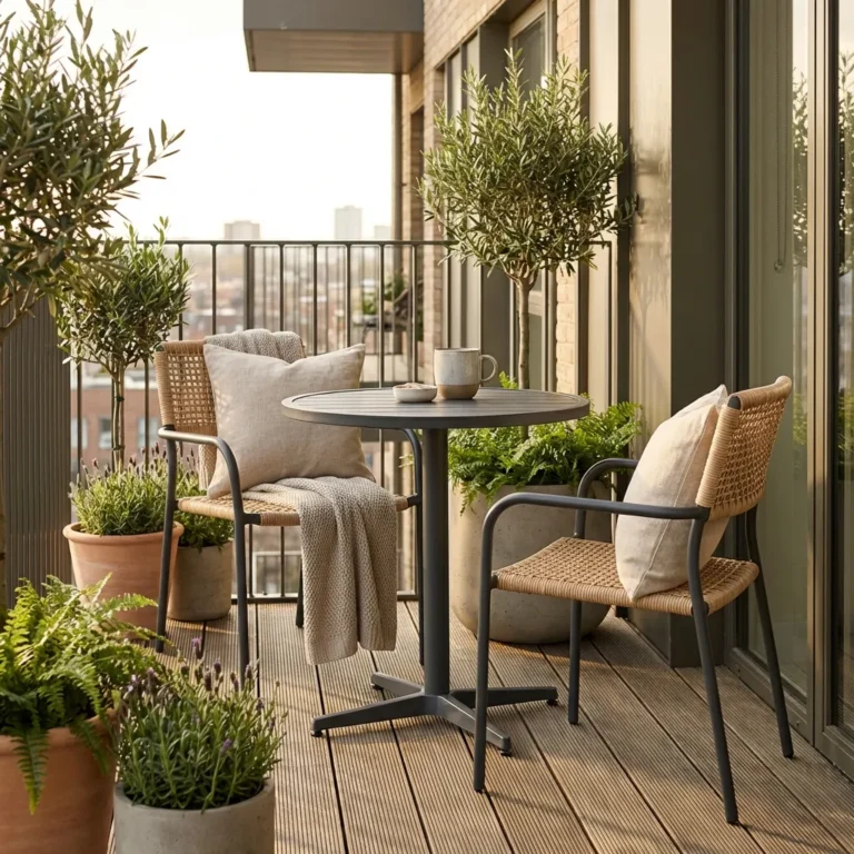 Small Outdoor Space Furniture UK: Bistro & Balcony Set Ideas