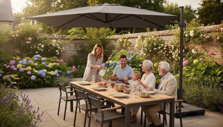 How to Choose the Perfect Parasol for Your Outdoor Dining Set