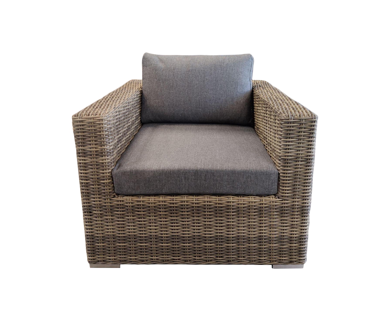 Rengard JENNY Rattan Square Garden Armchair