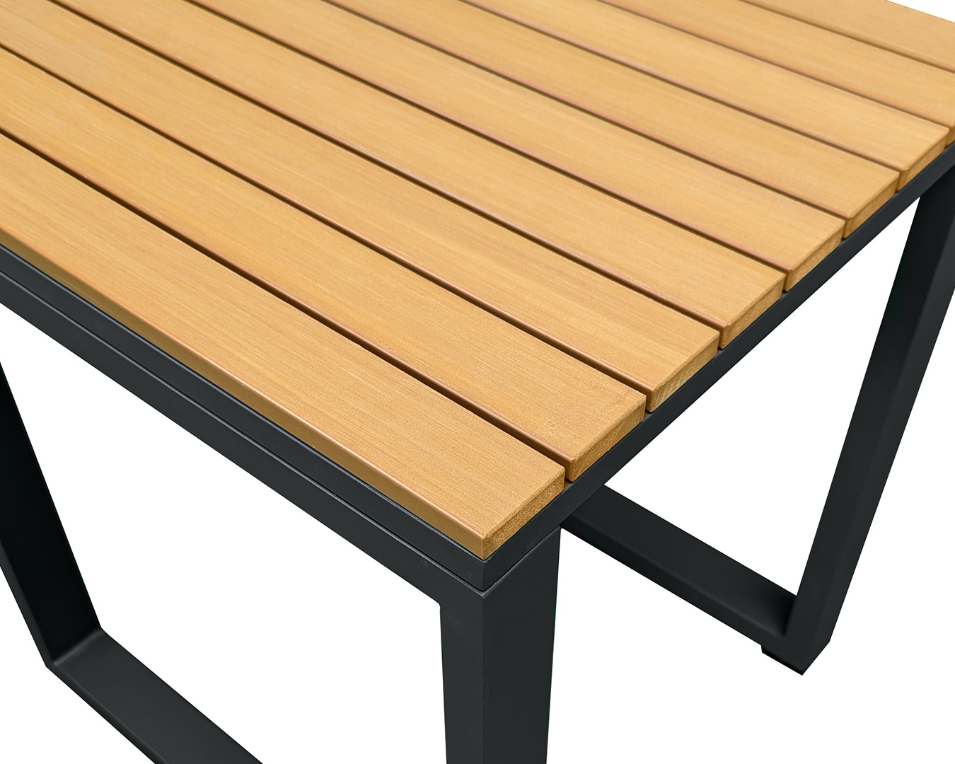 Rengard OSCAR Aluminium Reclining Lounge Set with 2 Armchairs Side Table and Footstool - Image 9