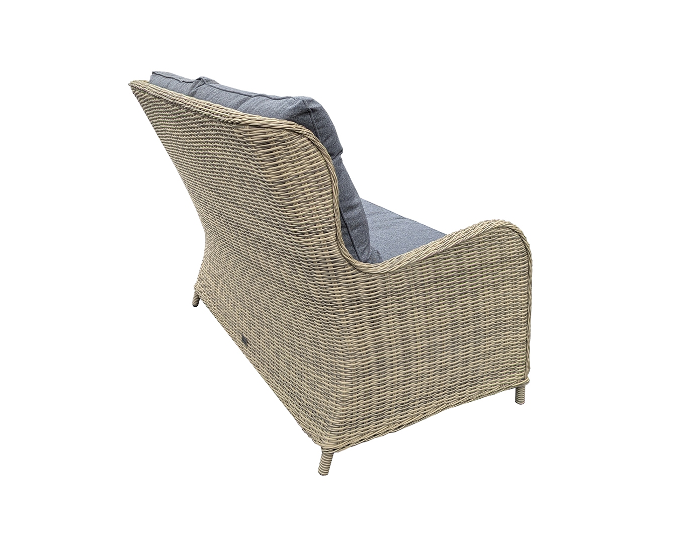 Rengard ADELE Rattan 2 Seater Garden Sofa with Thick Cushions - Image 2