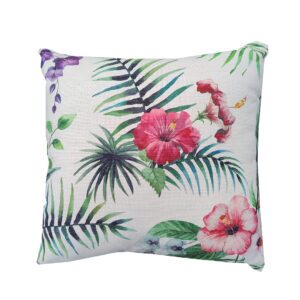 RAINFOREST - White Cushion