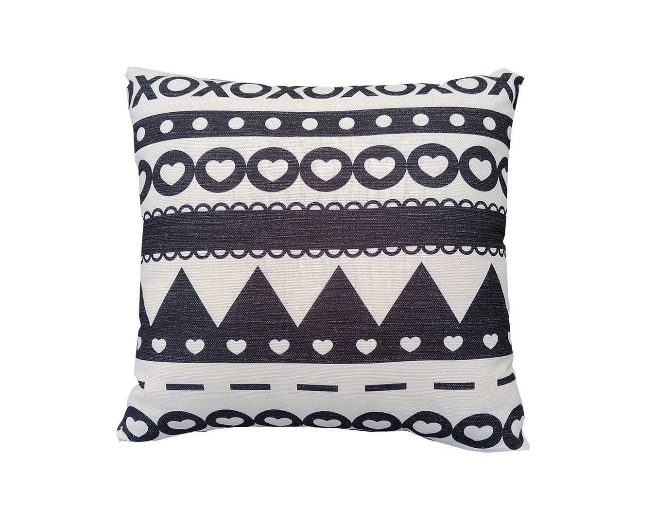 PYRAMID - Black Cushion