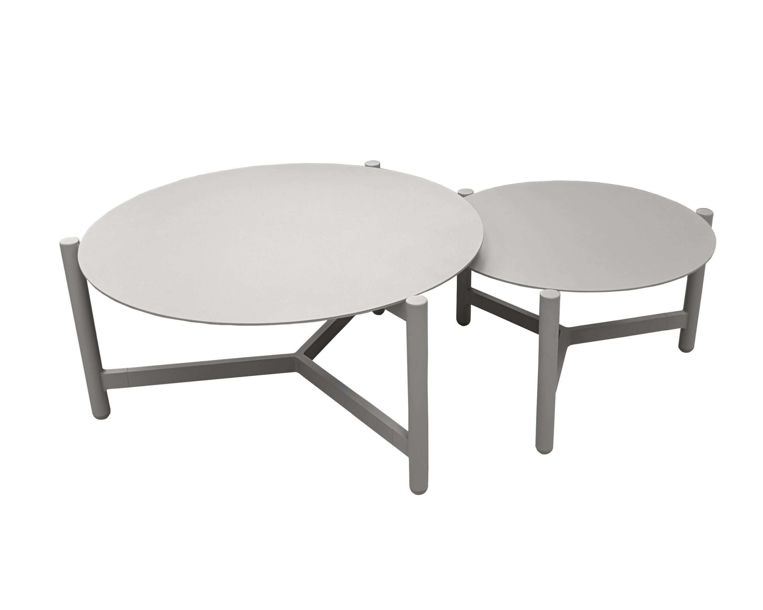 Rengard MIAMI Aluminium Rope 3 Seater Sofa Lounge Set with 2 Armchairs and 2 Coffee Tables - Image 6