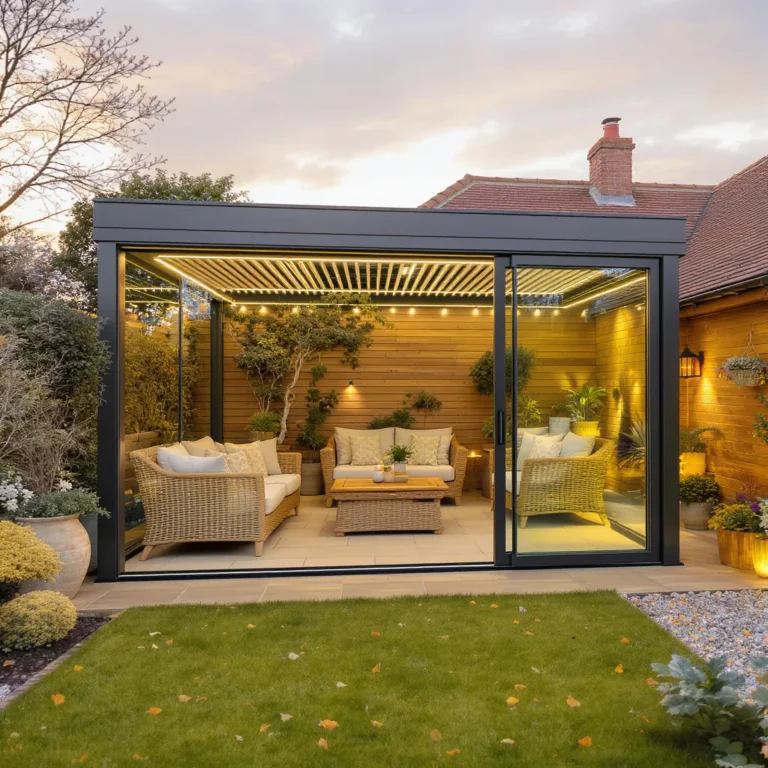 Luxury Garden Furniture UK: Pergolas, Glass Rooms & Trends