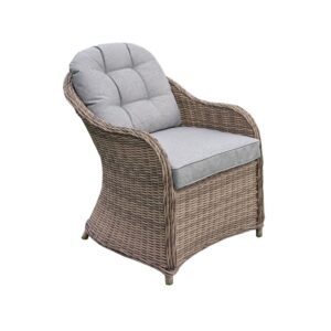 Rengard AMY Rattan Garden Armchair with Waterproof Cushions