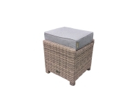 Rengard JENNY 6 Seat Rattan Modular Corner Sofa Set with Rising Ice Bucket Table & 2 Footstools - Image 8