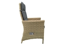 Rengard ABBEY Rattan Reclining Armchair with Removable Cushions - Image 3