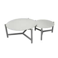 Rengard MIAMI Aluminium & Rope Sofa Lounge Set with 2 Armchairs and 2 Coffee Tables - Image 6