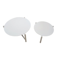 Rengard MIAMI Aluminium & Rope Sofa Lounge Set with 2 Armchairs and 2 Coffee Tables - Image 7