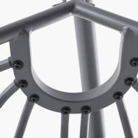 CALMO Anthracite Outdoor Single Hanging Chair - Image 7