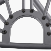 CALMO Anthracite Outdoor Single Hanging Chair - Image 8