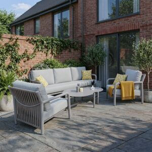 Rengard MIAMI 3 Seater Sofa Lounge Set for Garden and Outdoor
