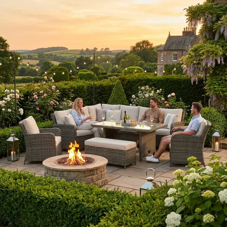 Garden tables and rattan furniture in Cheshire