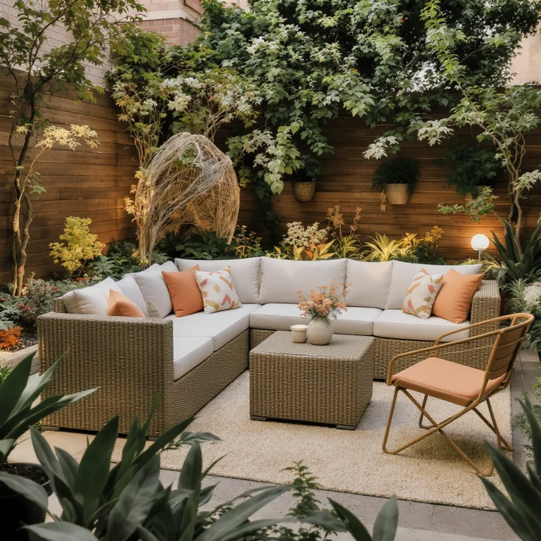 Maximizing Space: Modular Outdoor Furniture for Small Gardens